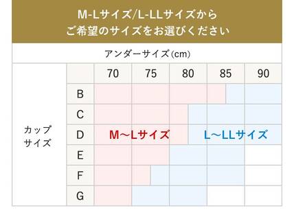 アイシャルムディライトブラトップサイズチャート