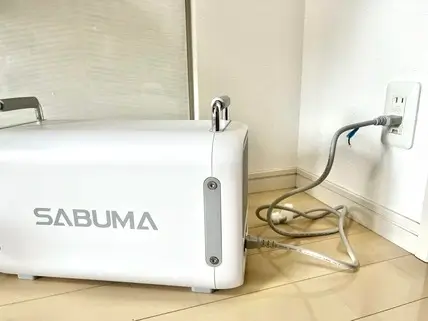 充電中のSABUMA